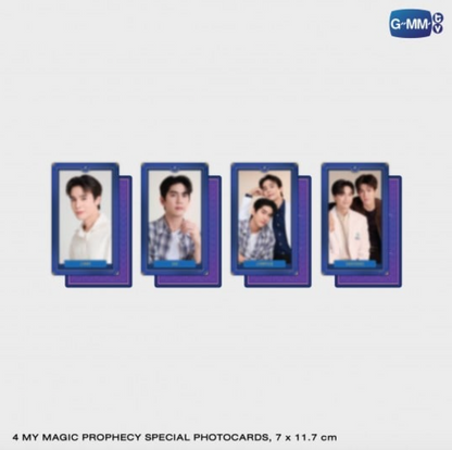 4 my magic prophecy special photocards - MY MAGIC PROPHECY MEMORIAL BOXSET