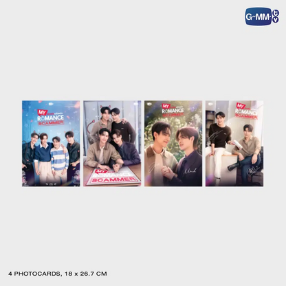 4 photocards - MY ROMANCE SCAMMER MEMORIAL BOXSET