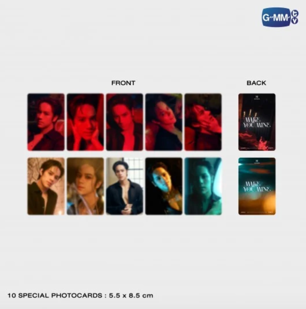 10 SPECIAL PHOTOCARDS NANON MAKE YOU MINE PHOTO 