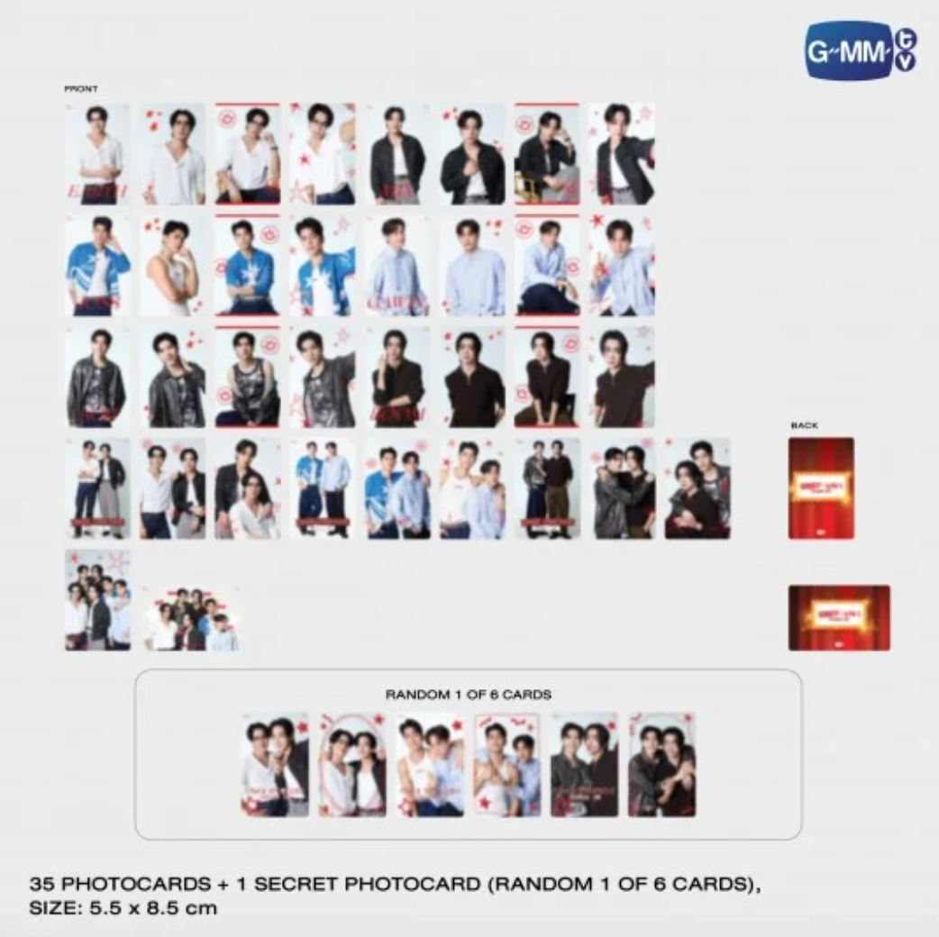 35 photocards + 1 secret photocard - ONLY FRIENDS : DREAM ON COLLECTIBLE CARD SET