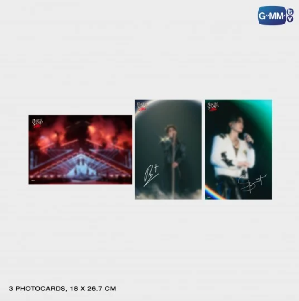 3 photocards - PERTHSANTA TIME STOPPER FANCON