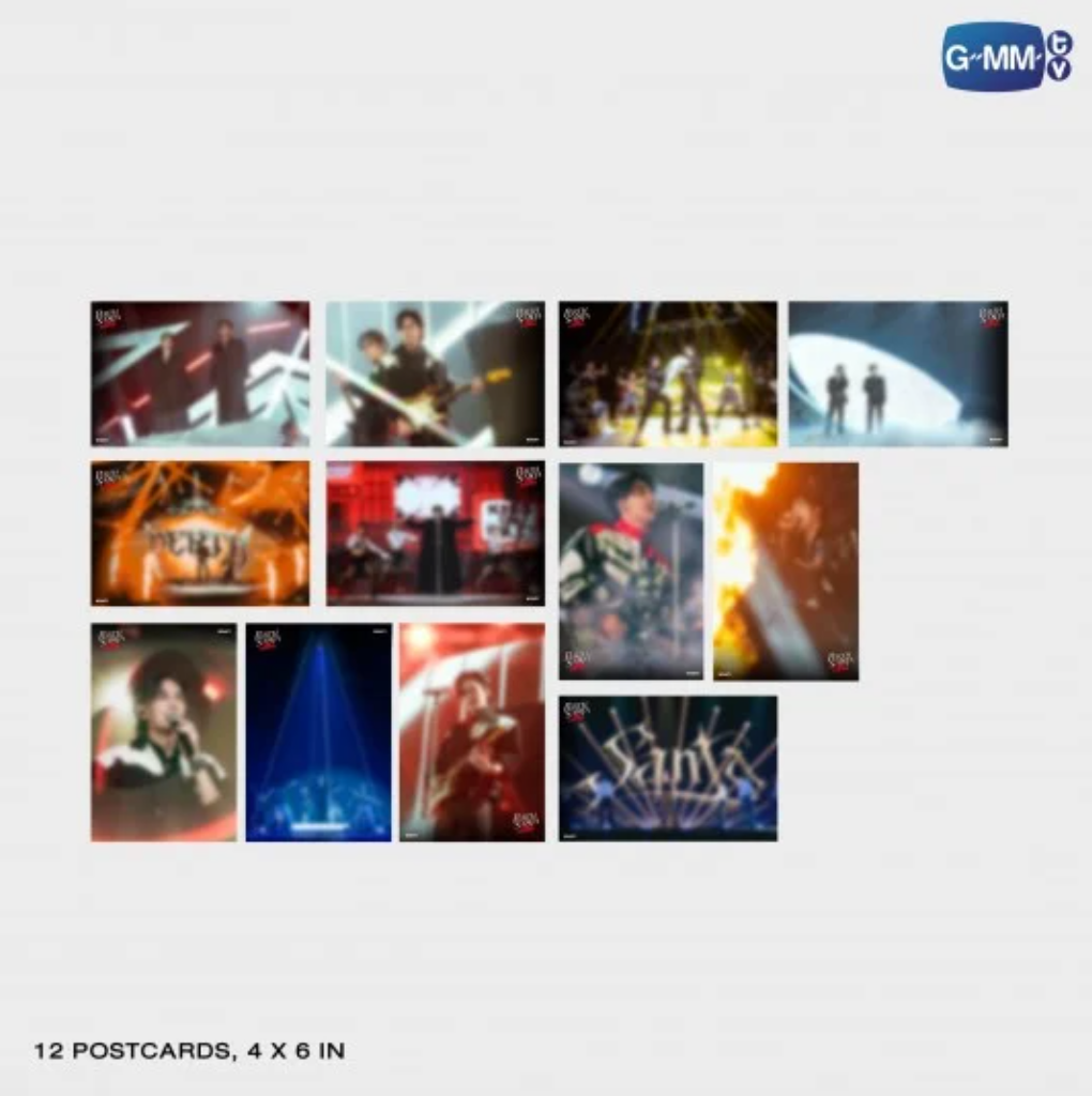 12 postcards - PERTHSANTA TIME STOPPER FANCON