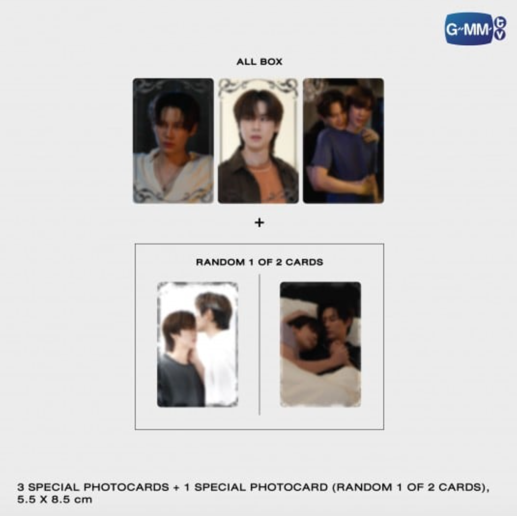 3 special photocards + 1 Special photocard - REVAMP THE UNDEAD STORY MEMORIAL BOXSET