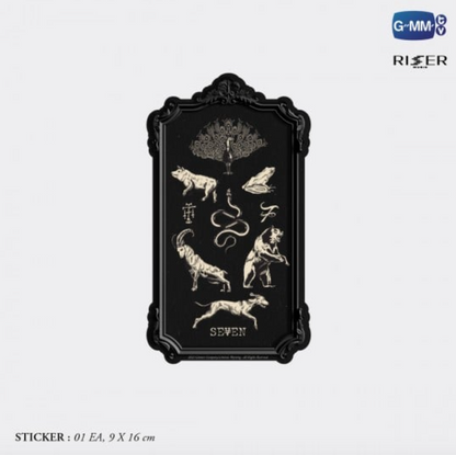 Sticker - SEVEN NANON ALBUM : THE SECOND CHAPTER 