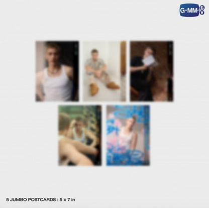 5 jumbo postcards - SIDE TO SIDE PHOTOSET FOURTH NATTAWAT 