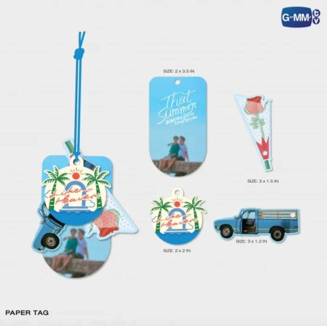 Paper tag - THAT SUMMER MEMORIAL BOXSET 