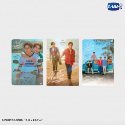 3 photocards - THAT SUMMER MEMORIAL BOXSET