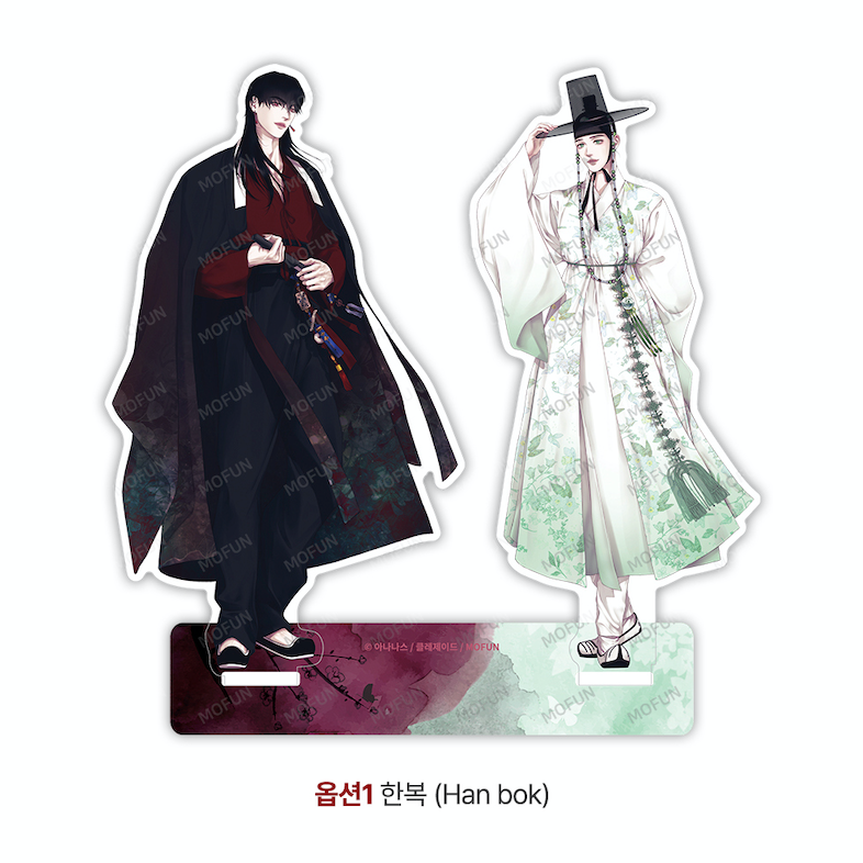 The Ghost's Nocturne Acrylic Figure Hanbok