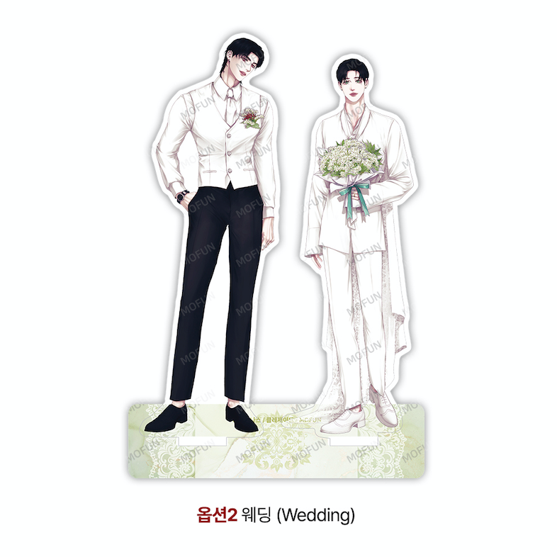 The Ghost's Nocturne Acrylic Figure  Wedding