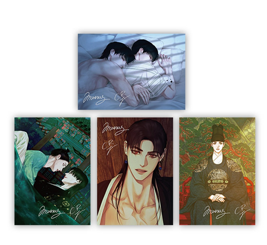 The Ghost's Nocturne Illustration Artboards Set