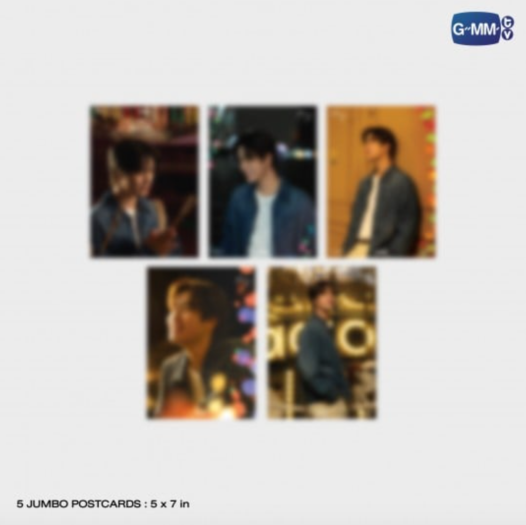 5 jumbo postcards - WHAT IF PHOTO SET GEMINI NORAWIT