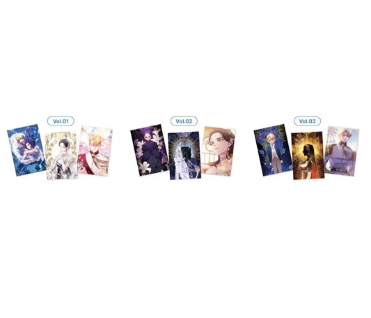 The Broken Ring - Gold Foil Postcard & Seal Sticker Set
